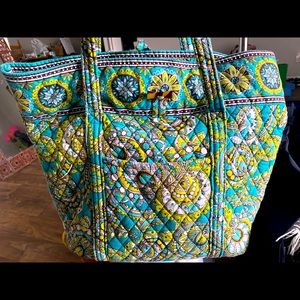 Vera Bradley tote- lightly used for knitting supplies (clean/ no stains)